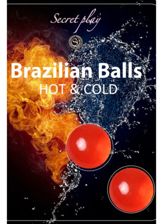 Boules de massage Brésiliennes effet chaud froid - BZ6294